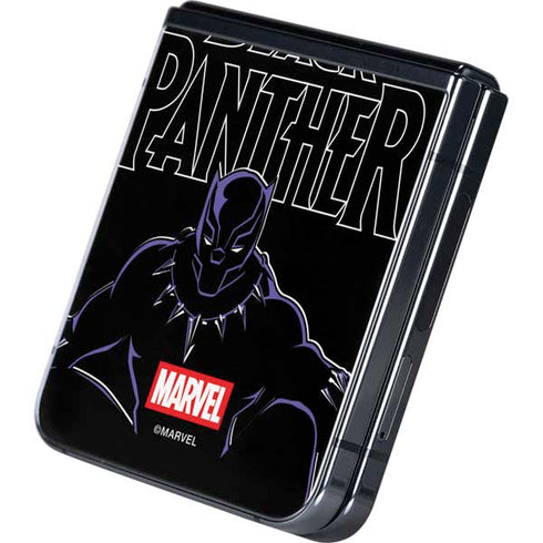 Marvel Black Panther Night Time Watch Galaxy Z Flip5 5G Skin